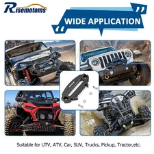 4 7/8" Black Hawse Fairlead Rope Cable Guide For UTV ATV Winchs 1500-4500 LBS