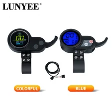 Electric E-Bike Scooter LCD Display Dashboard Screen Accelerator 48V/52V/60V