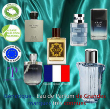 PARFUM HOMME EAU DE TOILETTE GÉNÉRIQUE DE GRANDES MARQUES TRÈS CONNUES