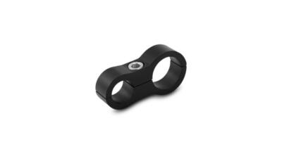 Vibrant 20647 Stepped Line Separator 9/16'' x 13/16'' Black Anodized