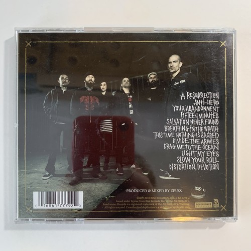 Bleeding Through Self Titled Music CD 2010 Metalcore Hardcore Punk Death Metal - Bild 2 von 3