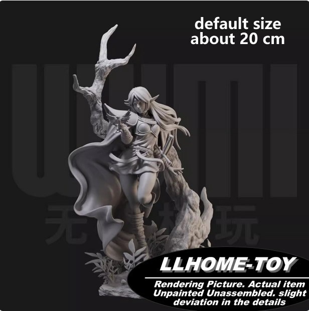 Anime Character DEEDLIT Elf Resin 3D Print GK Figure DIY Model Toy Gift
