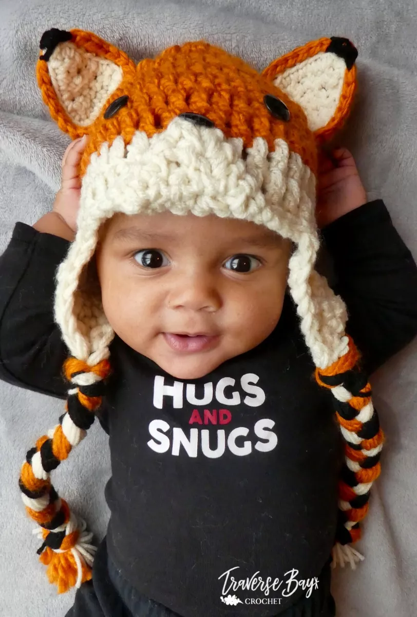 Orange baby cheap hat