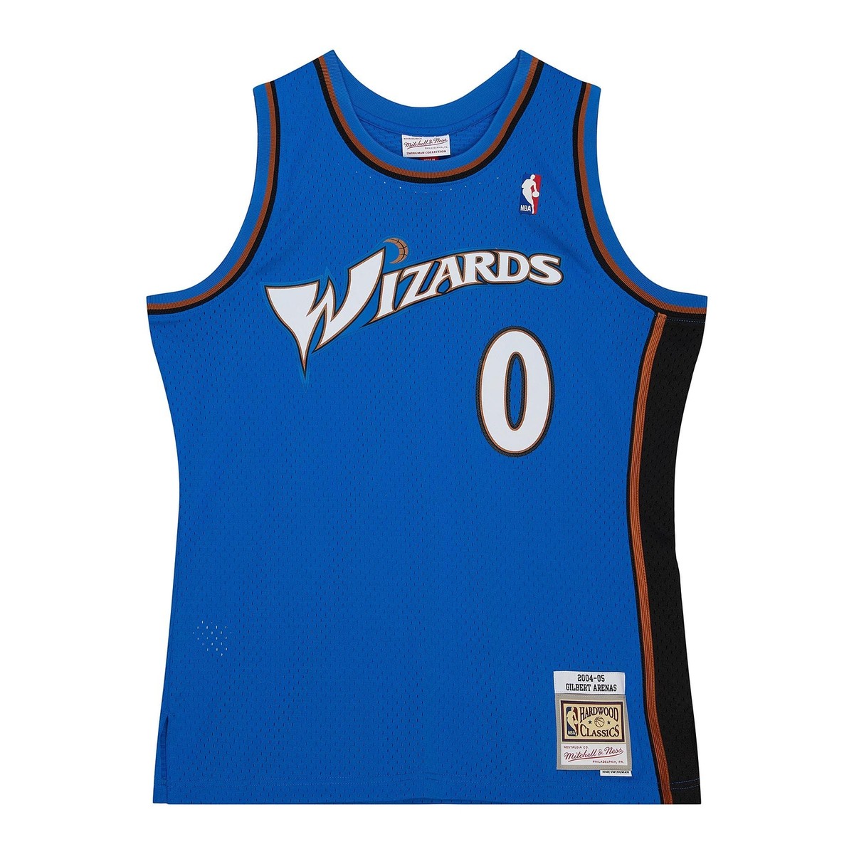Washington Wizards Gilbert Arenas Mitchell & Ness Blue 2004/05