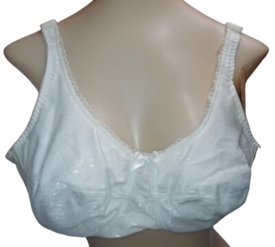 Amoena Bra White Style 2114 Size 42B New Lingerie Store w/ Tags