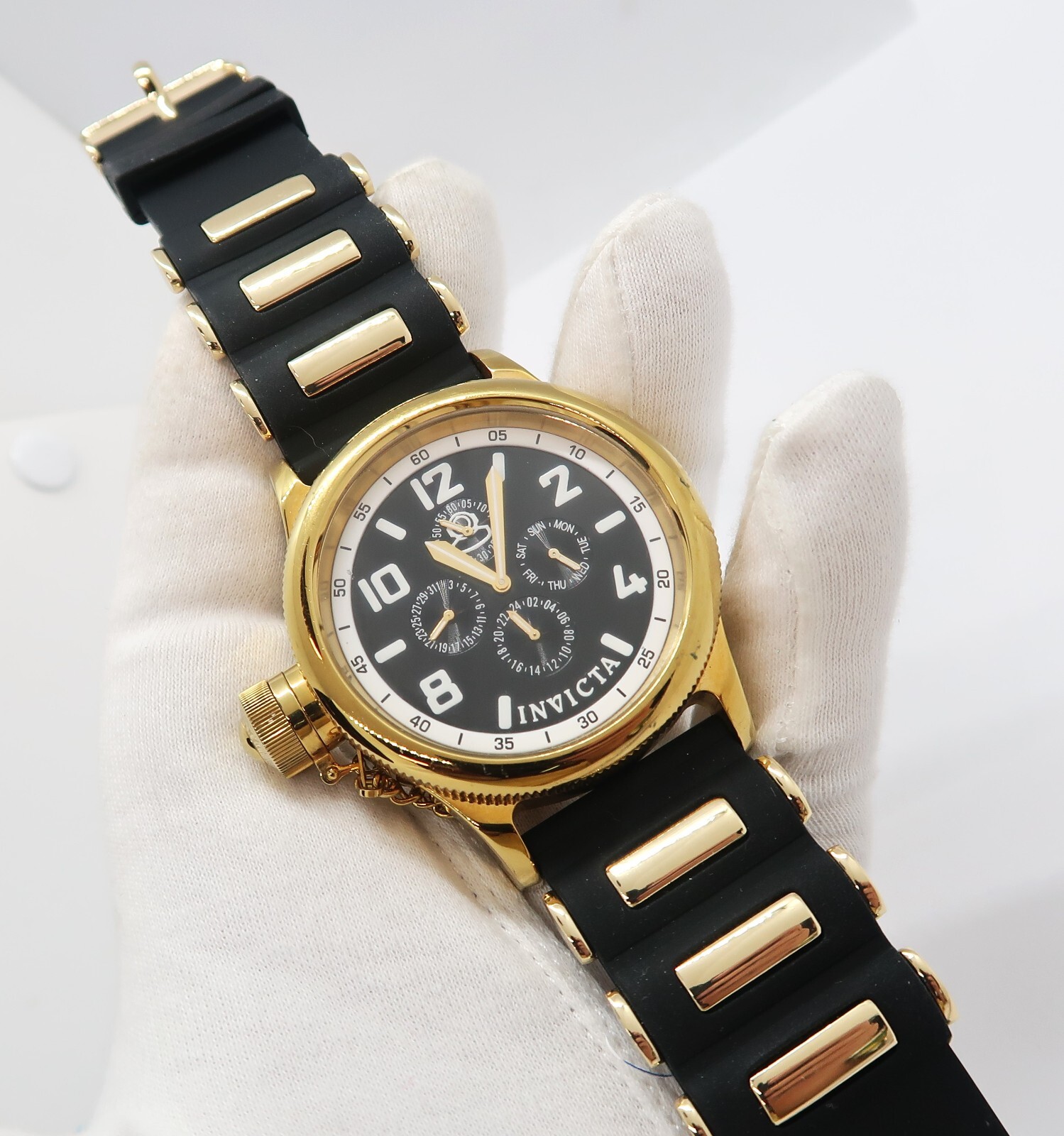 INVICTA Model 1801 ,"Russian 1959 Diver" w/Silicone Band MENS WATCH 524