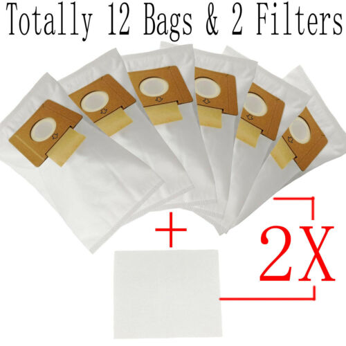 12 x Replacement Hoover Mode Vacuum Cleaner Bag + 2 Filter H160, Smart H4012 NEW - Picture 2 of 6