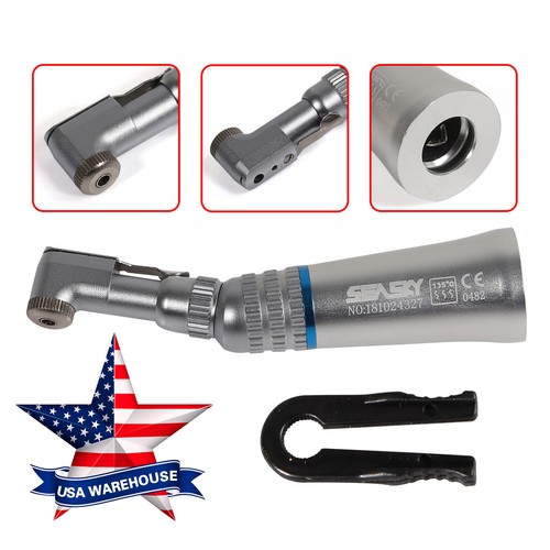 Dental High/Low Speed Handpiece Contra Air Motor /E-generator LED Turbine 4 Hole - Picture 3 of 25