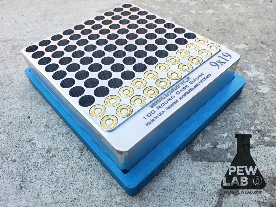 Botella de choque elevadora Hundo Case Gauge 9 mm 38 SC Foto 2 de 4