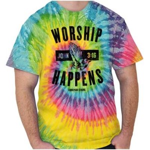 faith tie dye shirt