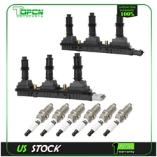 2 Pack For 2001-2005 Saturn L300 3.0L V6 Ignition Coil and Spark Plug