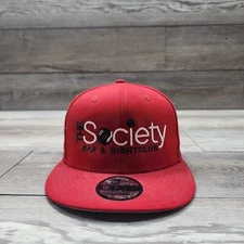 The Society Bar And Nightclub New Era 9fifty Hat Cap Adjustable SnapBack  