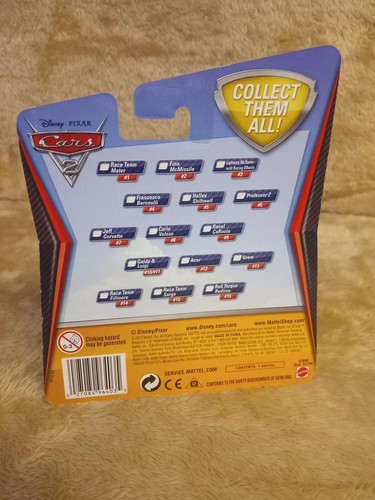 DISNEY PIXAR CARS 2 FRANCESCO BERNOULLI #4 ***BRAND NEW & RARE*** - 第 6/9 張圖片