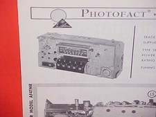 1964 Amc Rambler Ambassador Classic American Am-fm Radio Service Shop Manual 64