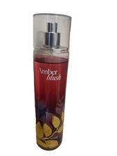 Bath  Body Works AMBER BLUSH Fine Fragrance Mist Spray 8 oz RETIRED Original