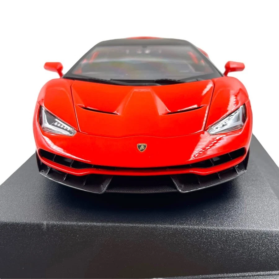 Modellino Auto Maisto 1/18 Lamborghini Centenario LP770-4 Orange - Immagine 2 di 4