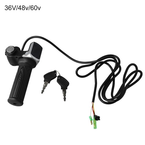 Throttle Grip+Keys Lock Power Indicator 36V 48V 60V Electric Scooter Replacement - Picture 15 of 52