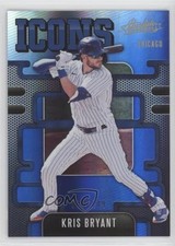 2021 Panini Absolute Icons Spectrum Blue /149 Kris Bryant #I-10 0bg8
