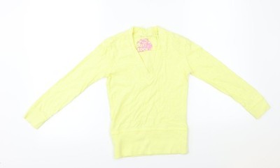 Gelber Pullover Pulli Mädchen UK Größe 6-7 Jahre George