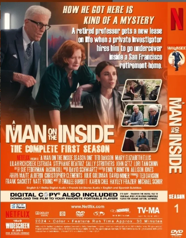 DVD - A Man on the Inside (2024) TV Series English | The Complete First Season - Image 3 of 3