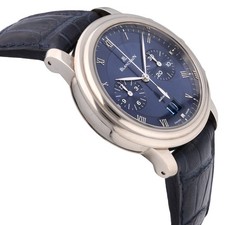 Blancpain Villeret Chronograph 18k White Gold 38mm Auto Mens Watch 6885-1540-55B 3