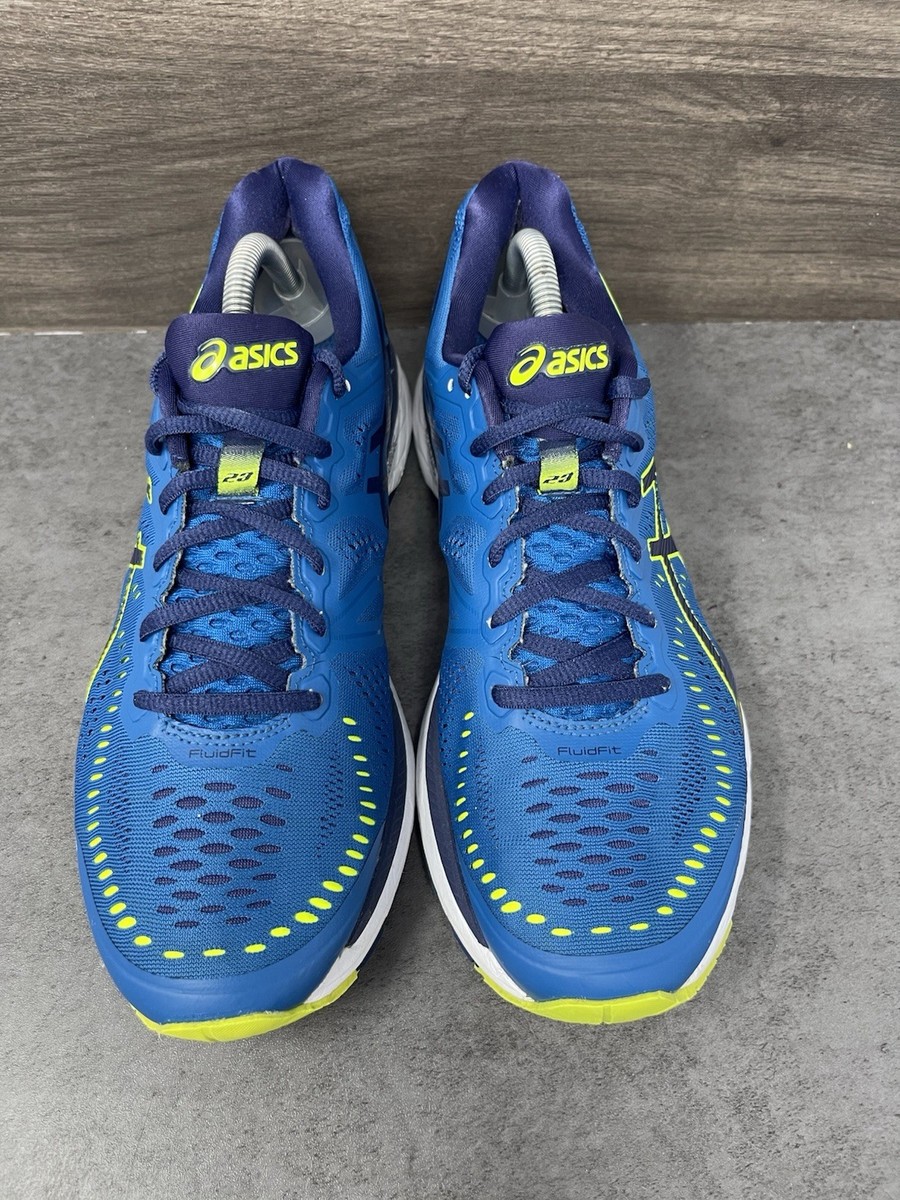 Asics Gel Kayano 23 Sneakers Mens Size 9.5 Blue Green Athletic | eBay