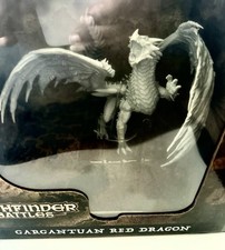 NEW Gargantuan Red Dragon Pathfinder Deep Cuts Unpainted Miniatures D D DnD