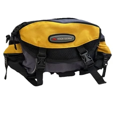 High Sierra Fanny Pack Waist Lumbar Hiking Backpacking many zip compartments