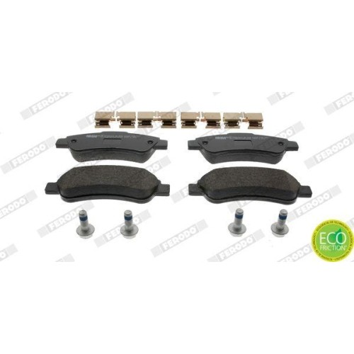 Bremsbelagsatz Scheibenbremse Ferodo FVR1927 Premier Eco Friction FüR CitroëN-image