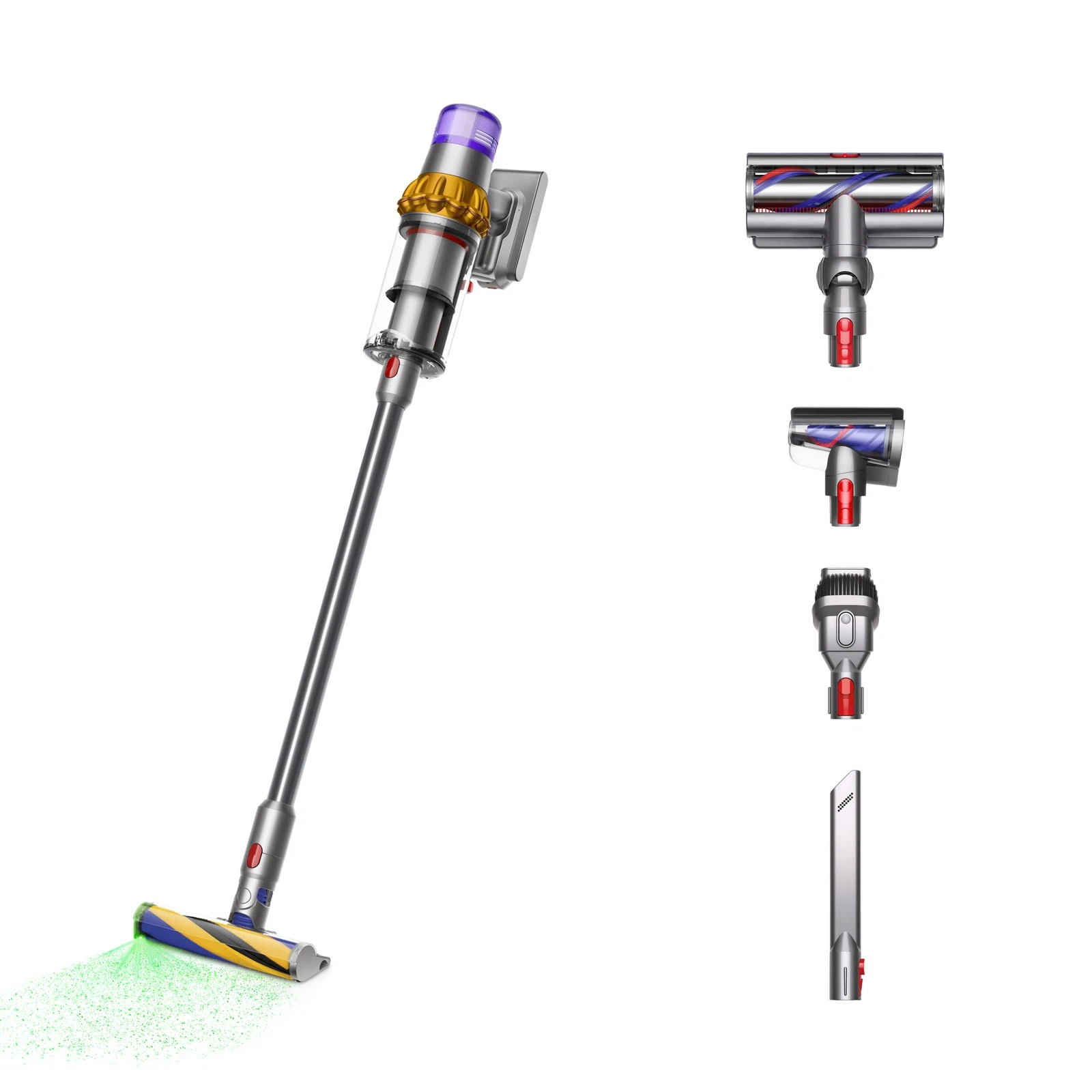 Dyson V15 Detect | Yellow/Nickel | Refurbished - product detail image 1
