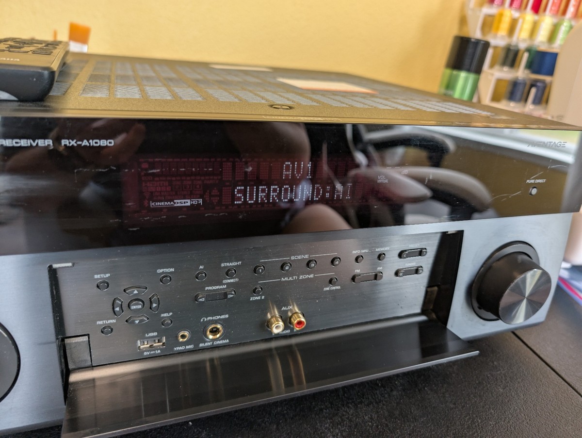 Yamaha AVENTAGE RX-A1080 7.2 Channel A/V Receiver for sale online