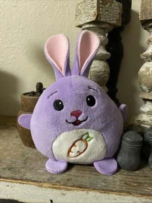 Homerbest Easter Bunny Plush Stuffed Animal Stuffy Purple Rabbit 5.5  READ
