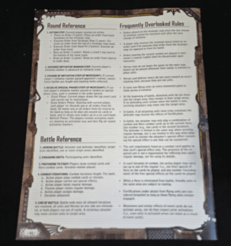 Fantasy Flight Games Horus Herejía Reglas de Repuesto y Guía de Escenarios Warhammer - Imagen 2 de 6