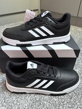 Brand New Black/ White Adidas Tensaur 2.0 Trainers In Junior Size 5.5
