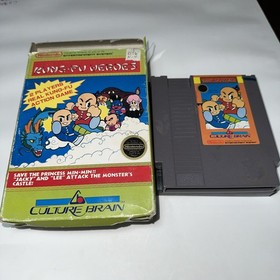 Nintendo NES Kung Fu Heroes 1986 Game , Box and Dust Cover
