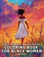 Positive Affirmation and Law of Attraction Coloring Book for Black Women Amari