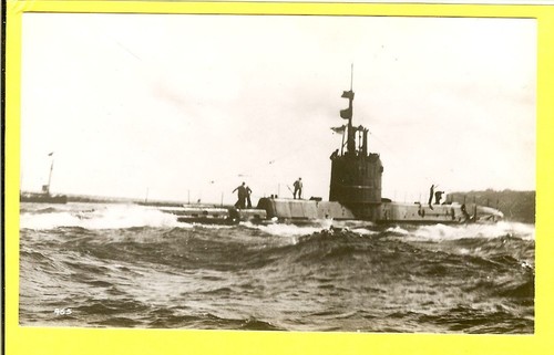 1931 British Submarine 61S HMS Swordfish - Real Photographs Co. Ltd Photo