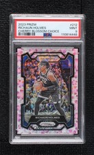 2023-24 Panini Prizm Choice Cherry Blossom 14/20 Richaun Holmes PSA 9 MINT 14t3