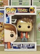 Funko Pop! Movies: Back To The Future - Marty In Puffy Vest #961