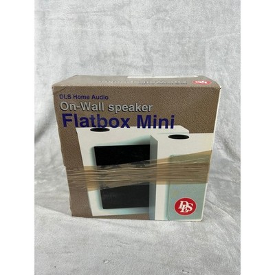 DLS Sweden Flatbox Mini On-Wall Speaker White 2-Way 8 Ohm Hi-Fi Home Audio