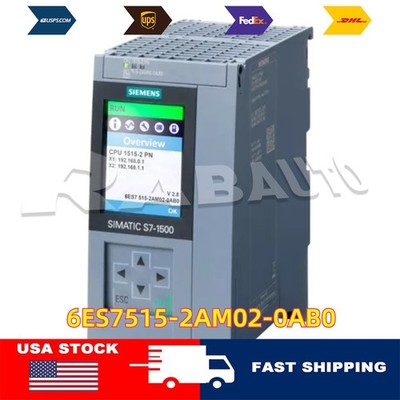 New Siemens 6ES75152AM020AB0 SIMATIC S7-1500 CPU 1515-2 PN 6ES7515-2AM02-0AB0