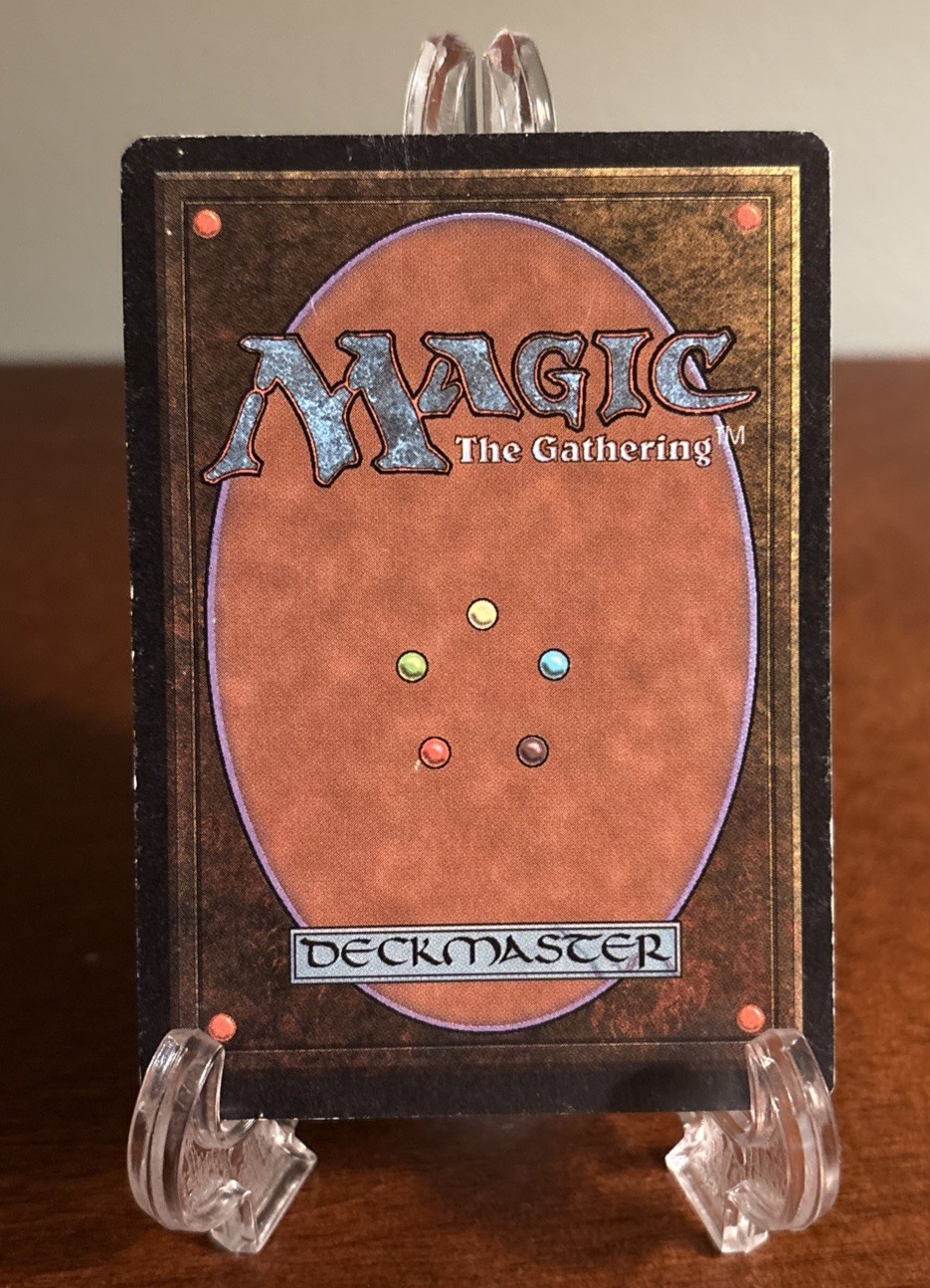 MTG Black Lotus Unlimited LP Front MP Back Magic The Gathering Christopher Rush view 2