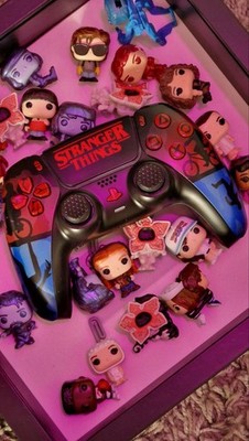 PS5 Custom Controller ''Stranger Things'' inspiriert | Hall-Effect | 4000mAh
