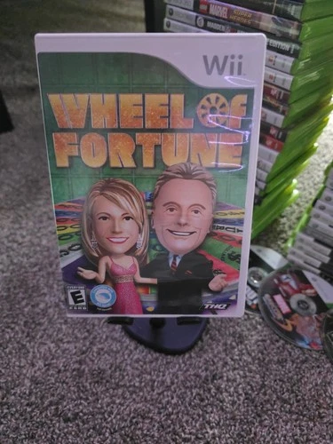 Wheel of Fortune Wii CIB And Tested Disc Case And Manual