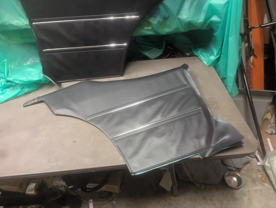 Nuevo Blem PUI 1969 Pontiac GTO/LeMans montado negro paneles de puerta trasera Judge 455 Foto 3 de 4