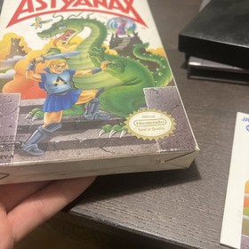 Astyanax (Nintendo Entertainment System NES, 1990) CIB Complete In Box