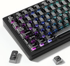 Clear keycaps,Transparent Keyboard keycaps,Jelly Key caps Set,Shine Through keyc