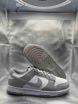 Nike dunk low white light smoke grey