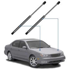For 2002-2004 Infiniti I35 Qty 2 Front Hood Lift Supports Shocks Struts