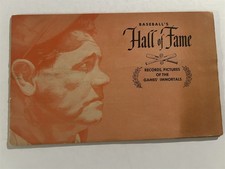 1953 BASEBALL Hall of Fame BABE RUTH Walter JOHNSON Honus WAGNER Tinkers Evers